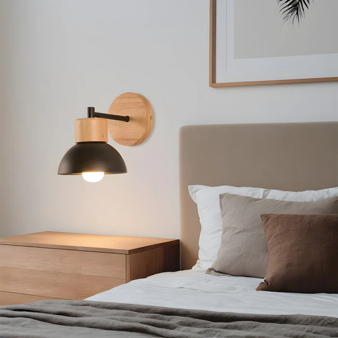BowLift | Stylish Wall Lamp Made of Wood