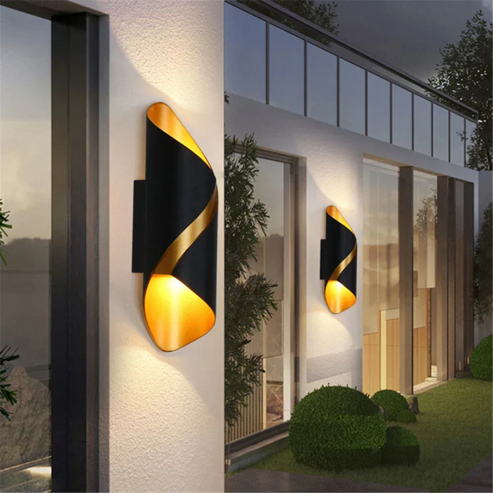 BowLift | Glowing Outdoor Wall Lamp