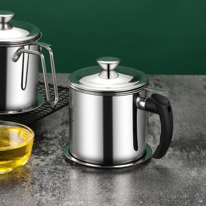 Stainless Steel Oil Filter Pot | Bowlift