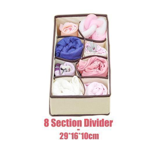 BowLift | Foldable Closet Underwear Organizer(4 pics/1 Set)