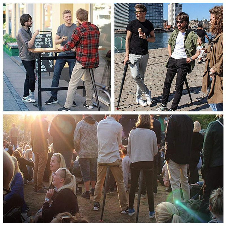 BowLift | Portable Mini Folding Chair for Queueing Outdoors etc.
