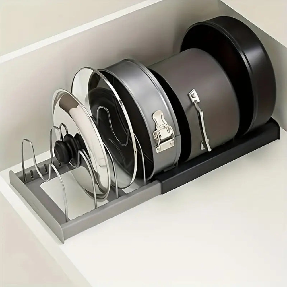 BowLift | Expandable Pot and Pans Organizer Rack