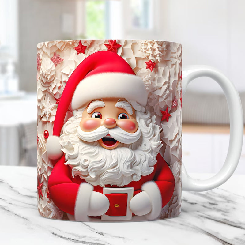BowLift | 3D Christmas Inflated Mug Wrap