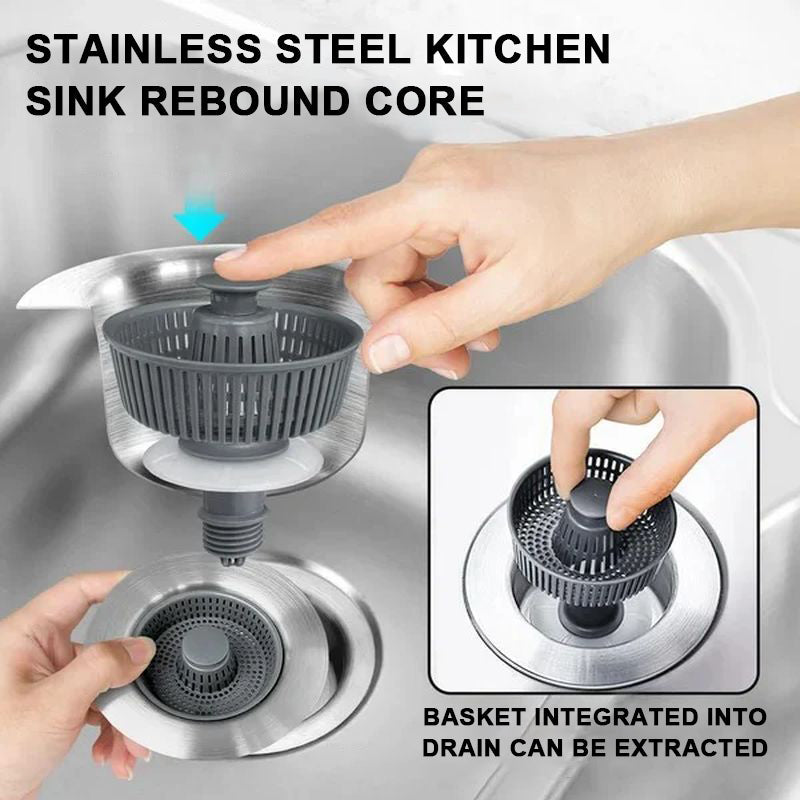 BowLift | Upgraded Sink Bounce Core Drain Strainer