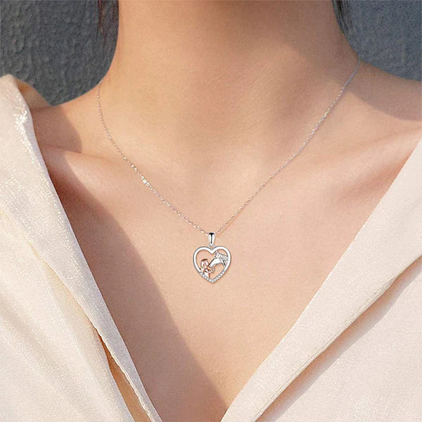 BowLift | Girl and Horse Necklace Chain