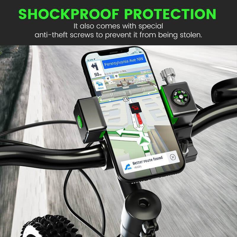 BowLift | Cycling Illuminated Compass Phone Holder