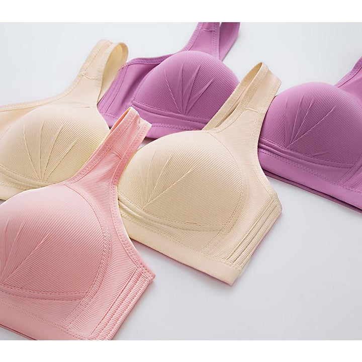 BowLift | Plus Size Front Closure Elastic Push Up Comfort Bra