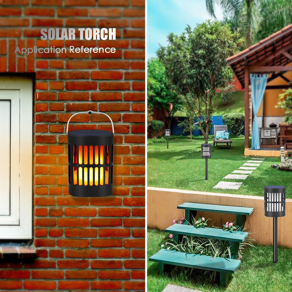 BowLift | Solar LED Flame Lantern – Decorative Outdoor Lighting for Garden and Terrace with Hanging Possibility