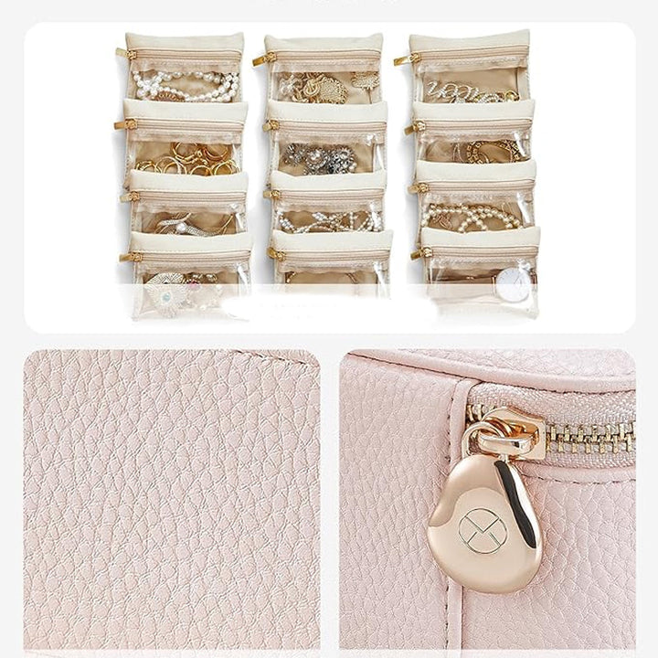 Leather jewelry box for travel | Bowlift