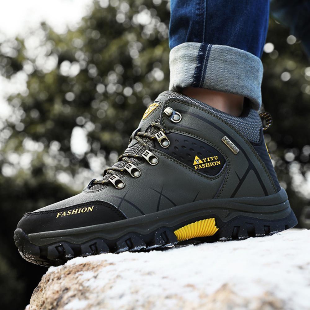 BowLift | Men's Hiking Shoes with Fur