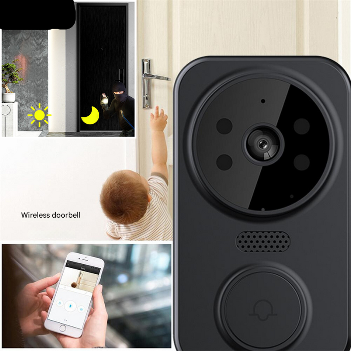 Noctiq Smart Wi-Fi Video Doorbell - HD Camera, Night Vision, Motion Sensor | Bowlift