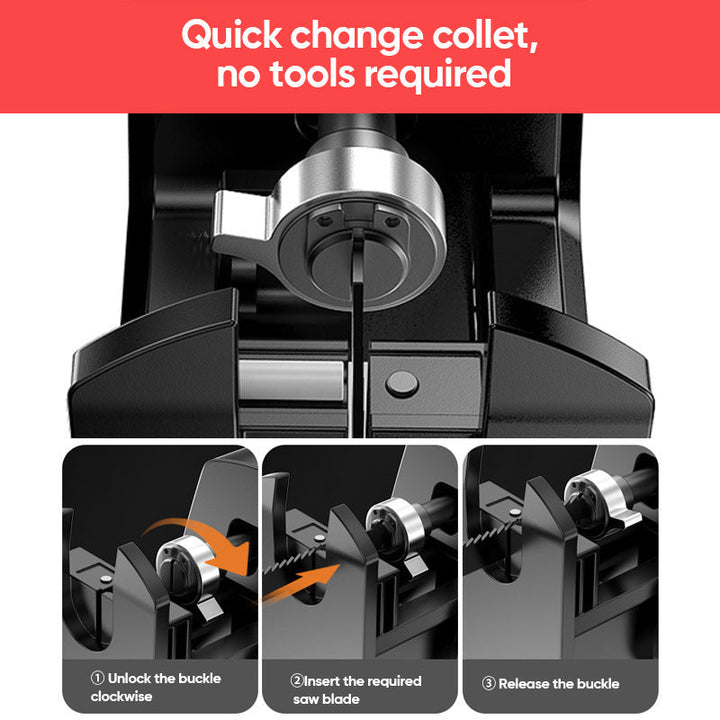BowLift | Electric Drill to Reciprocating Saw Adapter