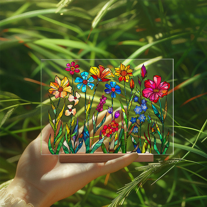 BowLift | Painted Colorful Flower Pattern Decor