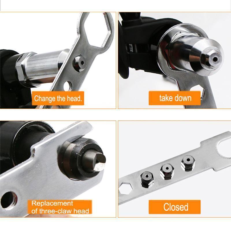 BowLift | Professional Rivet Gun Adapter Kit 🛠With 4 different Nozzle Pins