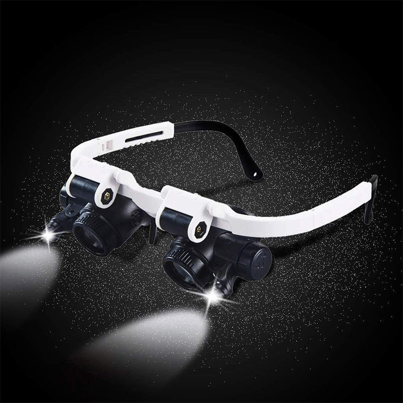 BowLift | Magnifying glasses with LED lamps for double eyes