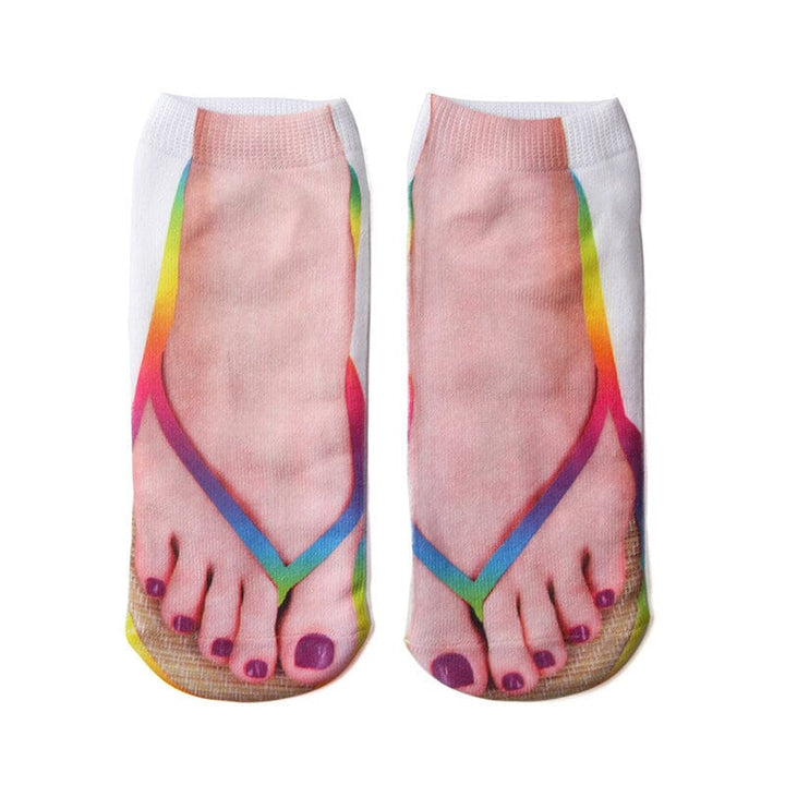 BowLift | Super Comfy Manicure Print Socks