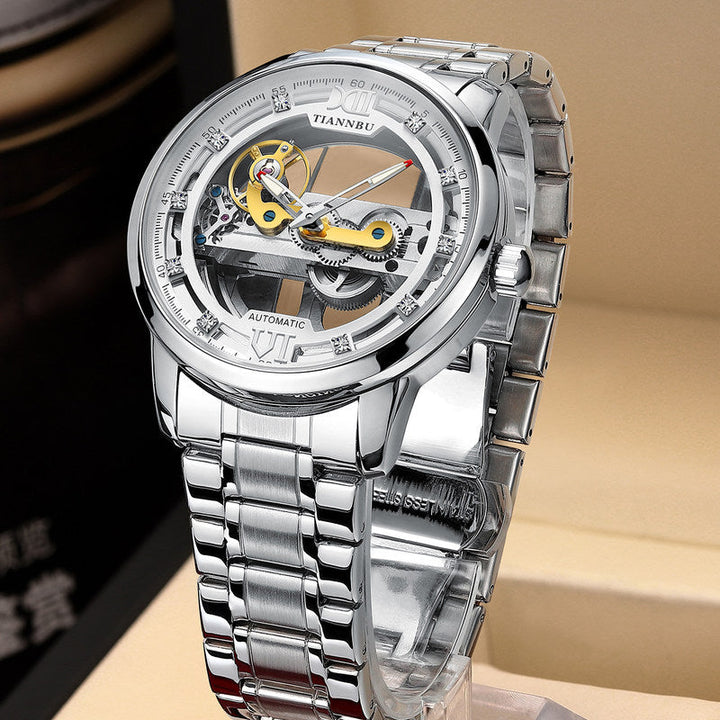 BowLift | Skeleton Tourbillon Ultra Thin Automatic Mechanical Watch