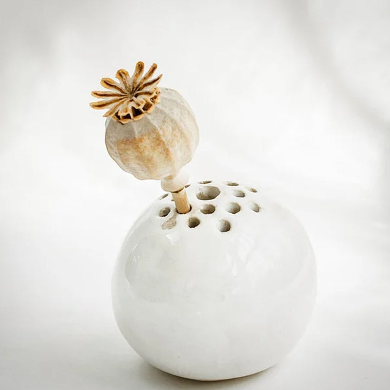 Resin Handmade Vase Flower Stone Table Decor | Bowlift