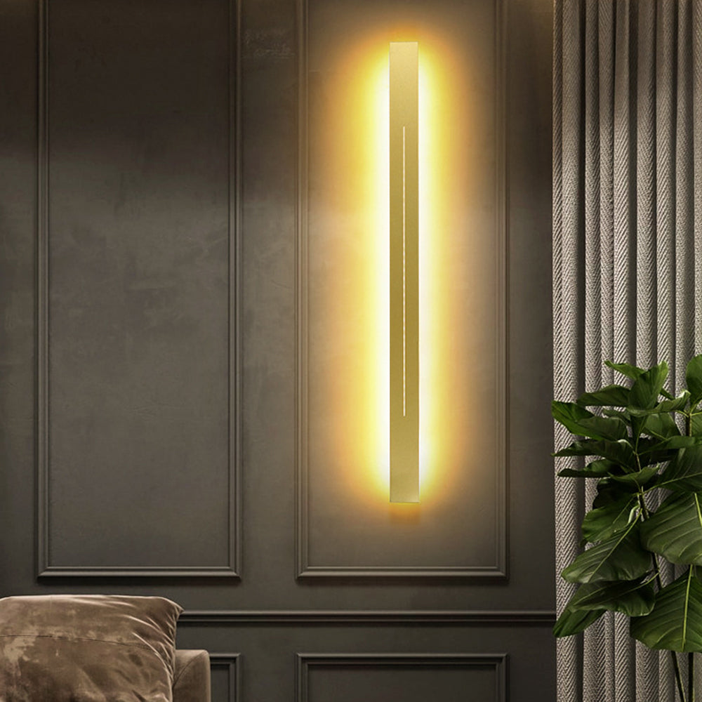 Modern LED Wall Lamp - LumièreGold | Bowlift