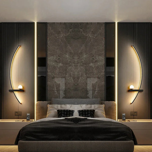 BowLift | Lumosphere - Minimalist LED Wall Light (2-Pack)