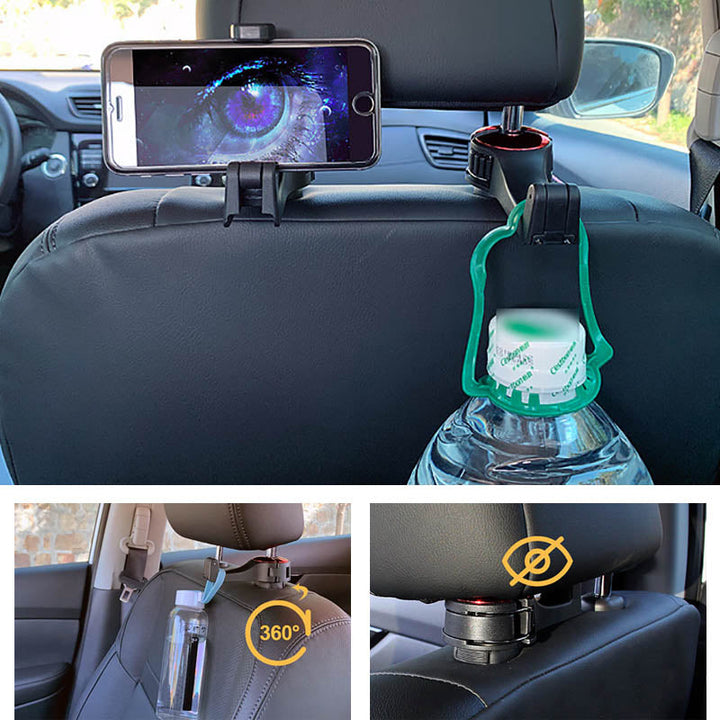 BowLift | Headrest holder car strap