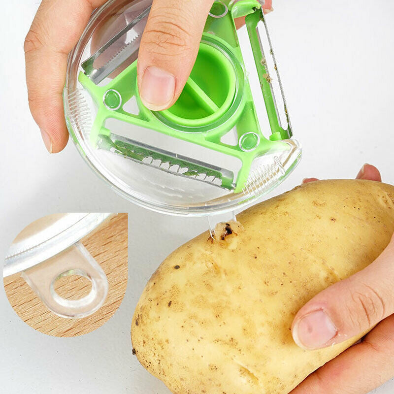 3 in 1 Stainless Steel Peeler | Bowlift