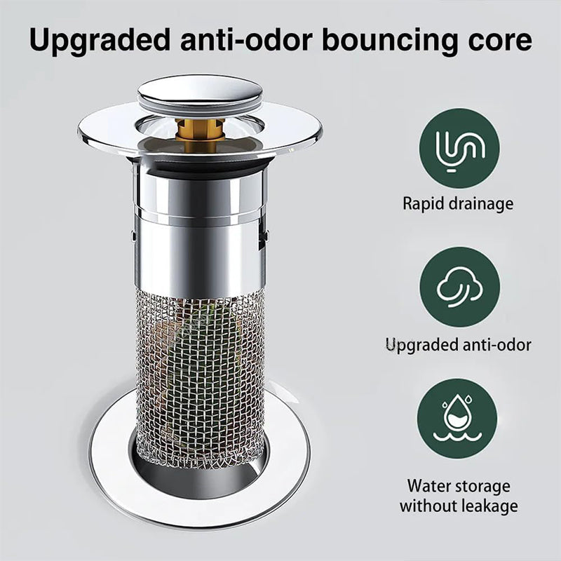 BowLift | Sink drain strainer hair catcher