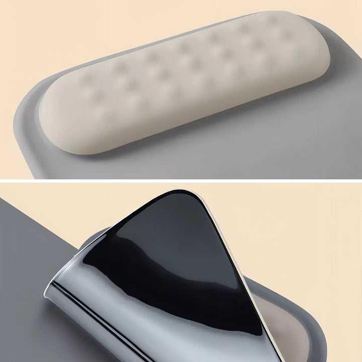 Wrist Support – Silicone Cushioned Anti‑Slip – Relieves Strain – For Long Hours at Office or Gaming Bowlift