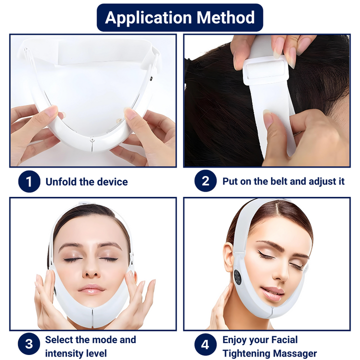 Facial Tightening Massager for Double Chin Reduction Bowlift