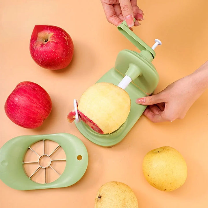 Hand-operated apple peeler Bowlift