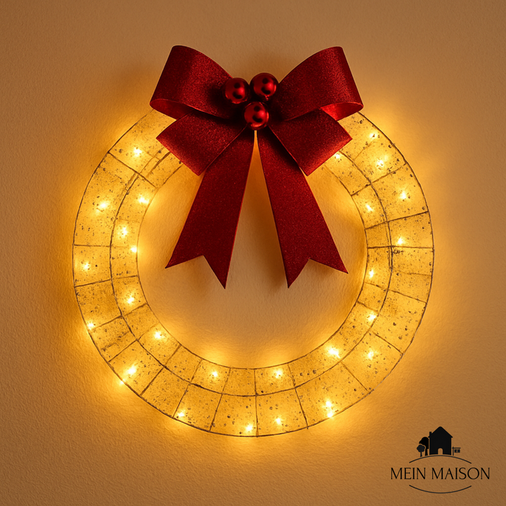BowLift | Glorina Wreath – Glowing Christmas Magic for Indoor and Outdoor