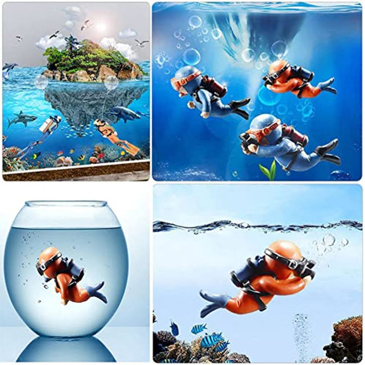 BowLift | Lovely Diver Aquarium Fish Tank Decorations