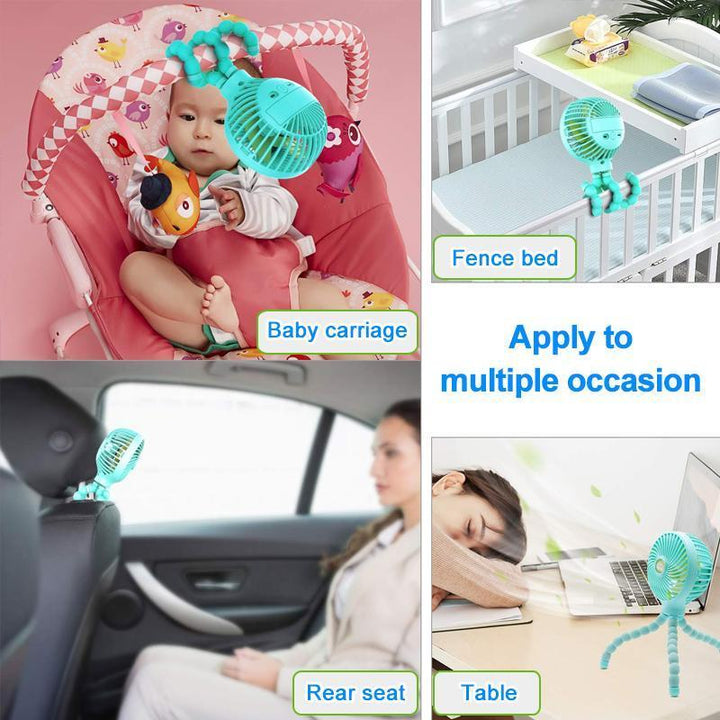 Mini Deformable Portable Fan | Bowlift