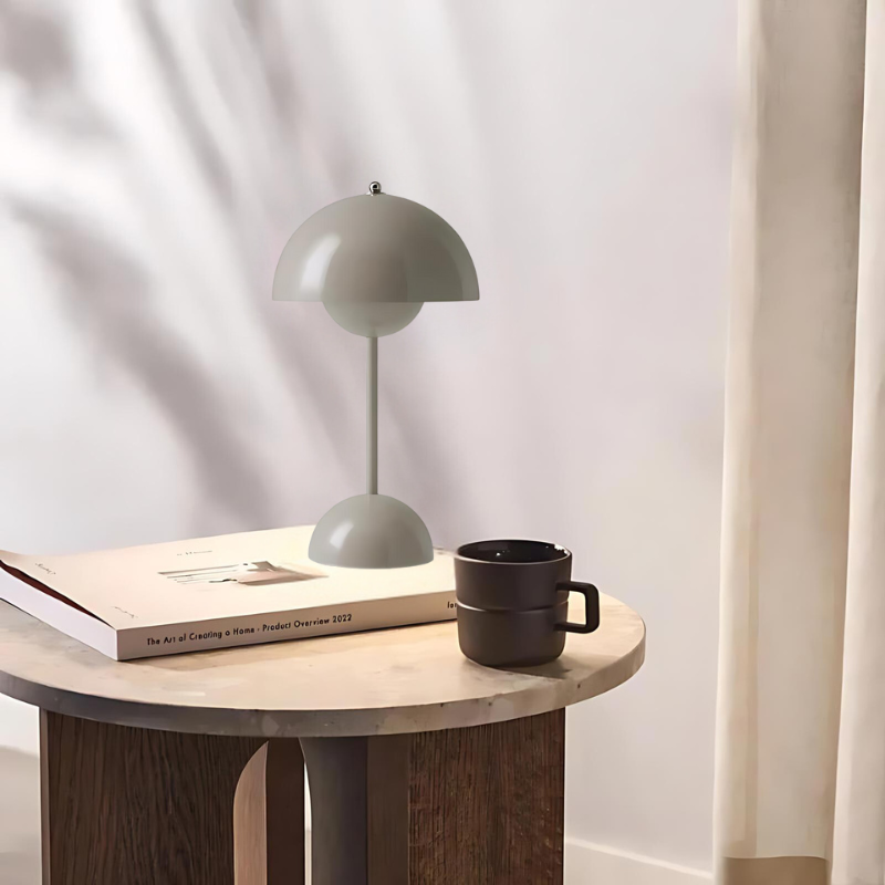 BowLift | ModernLamp | Modern table lamp in mushroom design with touch control
