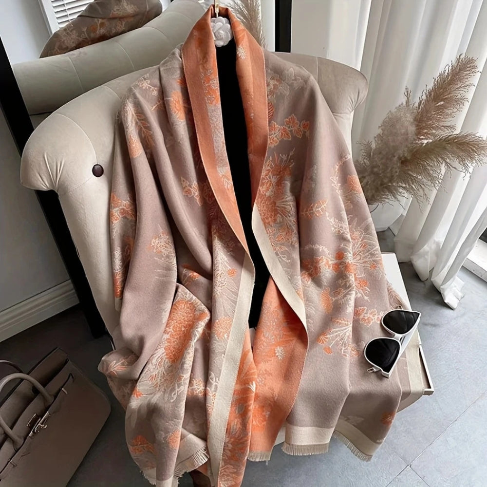 BowLift | Nuvé Floral Soft Double Sided Scarf