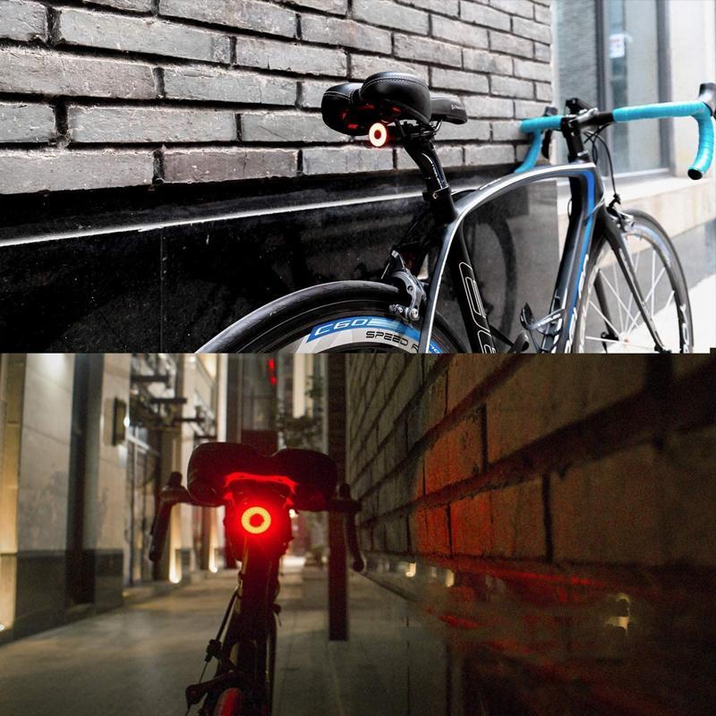 VeloSafe Slim – USB Rechargeable Intelligent Bike Tail Light with Brake Sensor | Bowlift