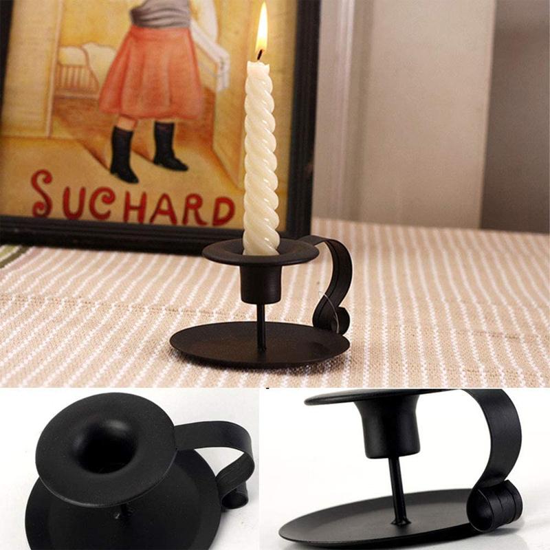 BowLift | Wrought Iron Candle Holder