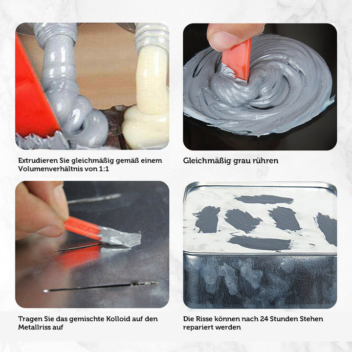 Repair paste for cold welding metals | Bowlift