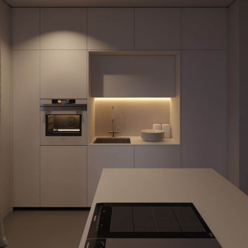 BowLift | Ultra-Thin LED GlowLight – USB Rechargeable Motion Sensor Cabinet Light with Magnetic Backing for Kitchen, Wardrobe, or Closets