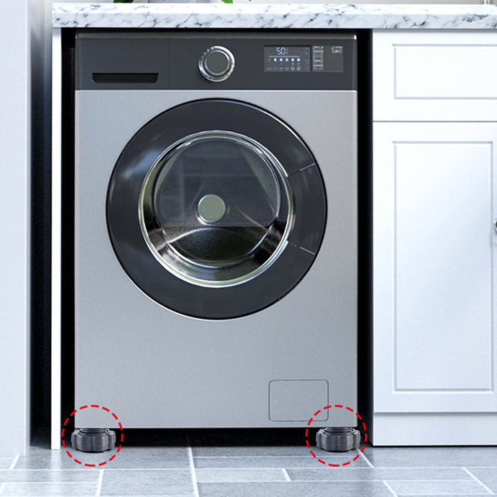 4 Piece Adjustable Height Washing Machine Support | Bowlift