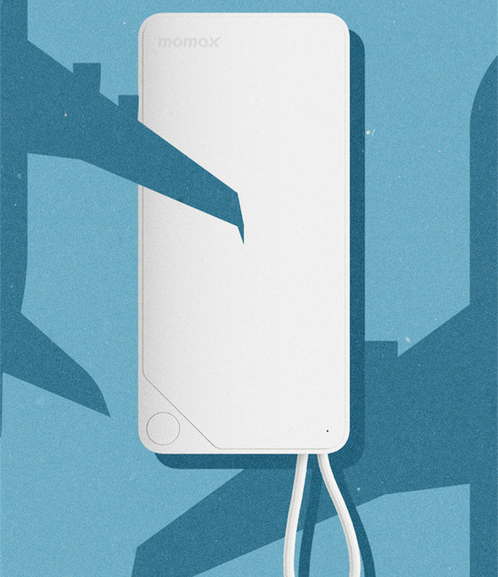 BowLift | Next-Generation High-Capacity 30W Fast Charging Power Bank with Built-in Cable