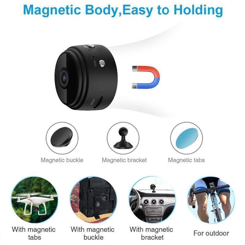1080p Magnetic WiFi Mini Camera-RV Motorhome Rear View Camera Bowlift