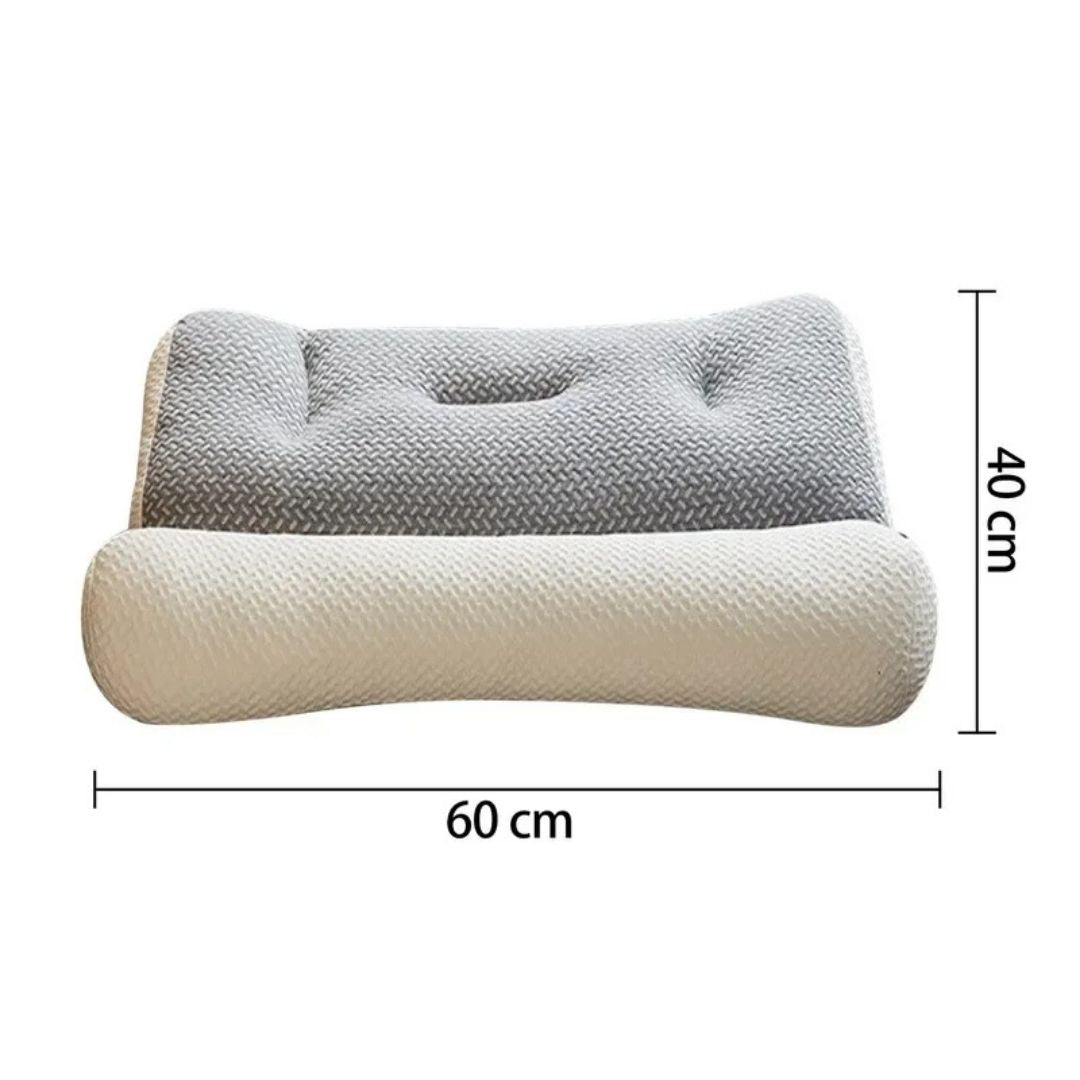 SpineEase | Orthopedic Neck Pillow – Pain Relief – Breathable Memory Foam – For Side Sleepers & All Sleep Positions Bowlift