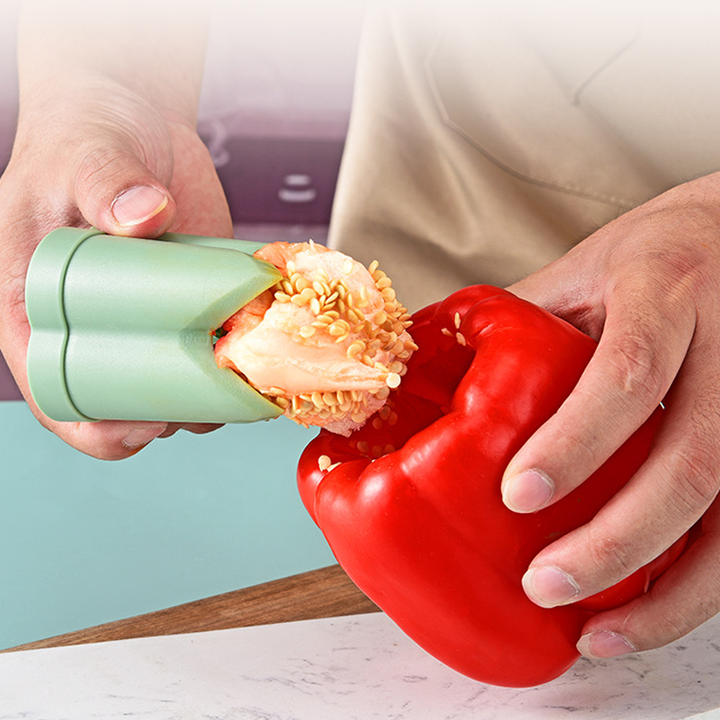 BowLift | 2-In-1 Fruit Pepper Corer