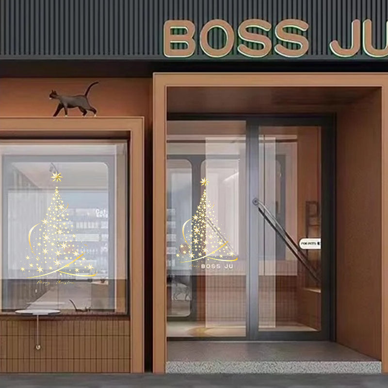 BowLift | Christmas tree window sticker