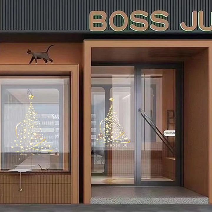BowLift | Christmas tree window sticker