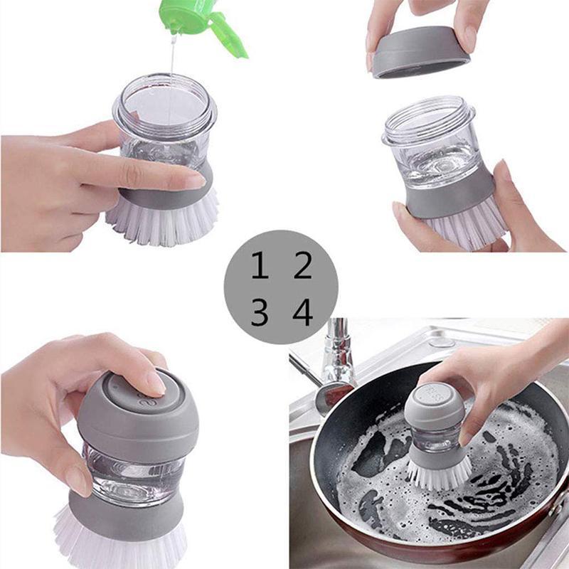 BowLift | Press-type Dishwashing Brush