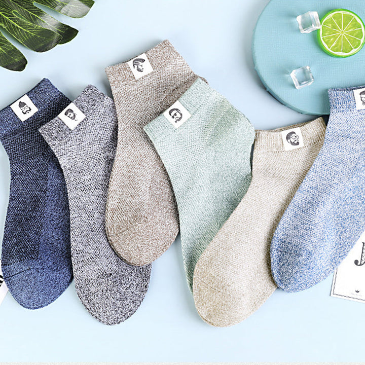 BowLift | Men‘s Business Breathable Anti-bacterial Deodorant Socks（5PCS）