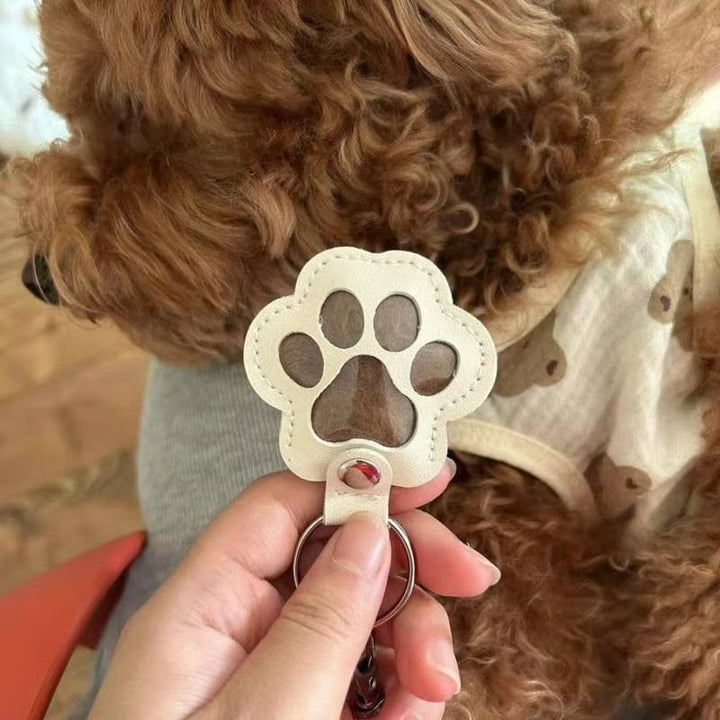 BowLift | PawMemorie Keychain – Memorial Pendant with Paw Print and Inner Compartment