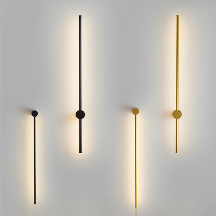 BowLift | Minimalist Wall Lamp with Plug and LED Light